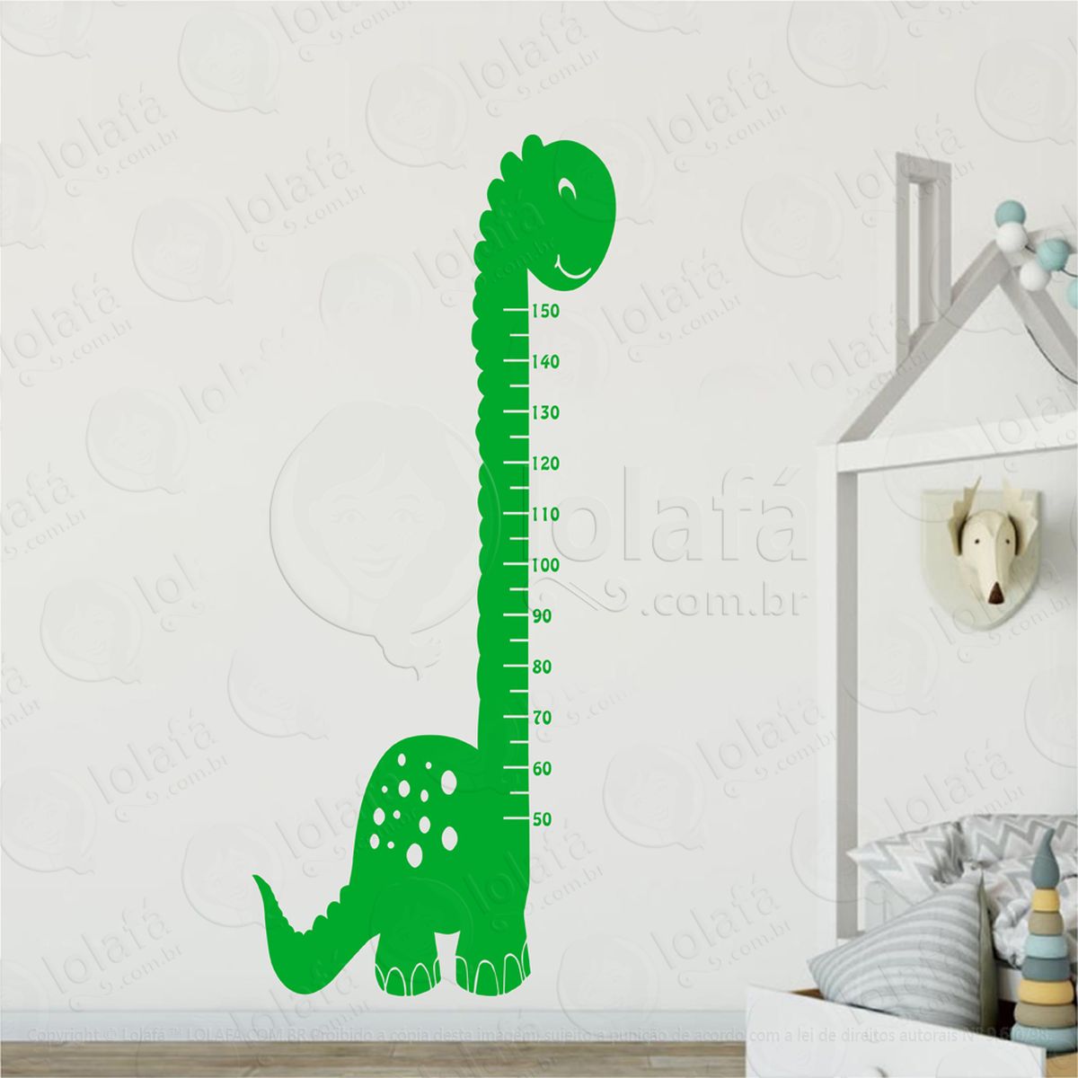 dinossauro régua de crescimento mod:10