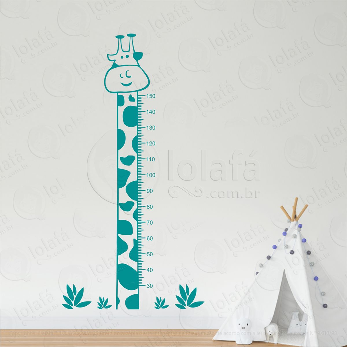 girafa régua de crescimento mod:33