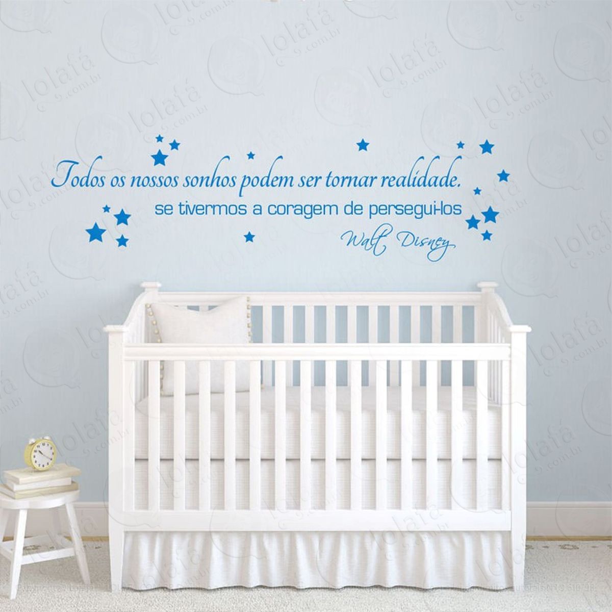 todos nossos sonhos adesivos de parede frases mod:72