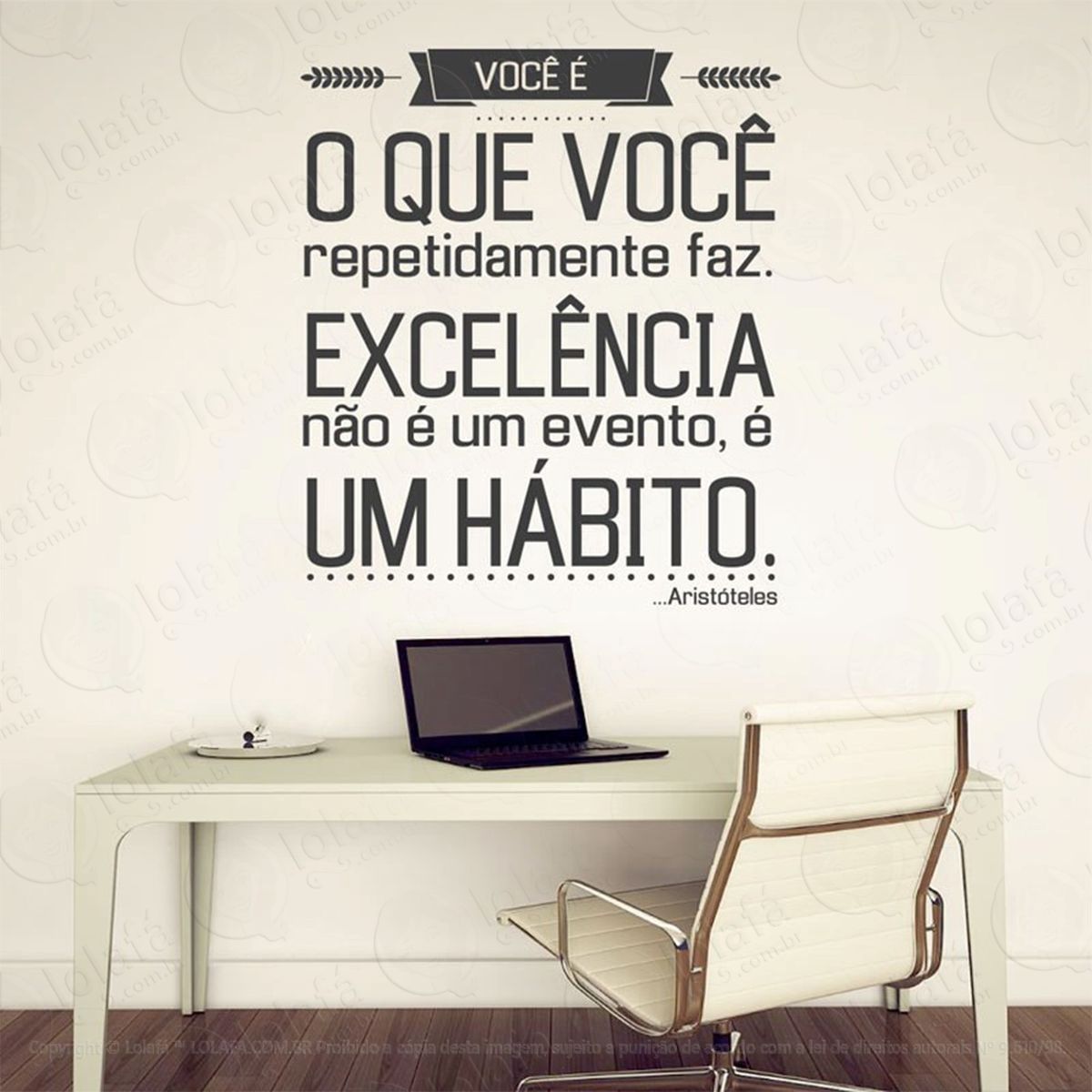 você É adesivos de parede frases mod:127
