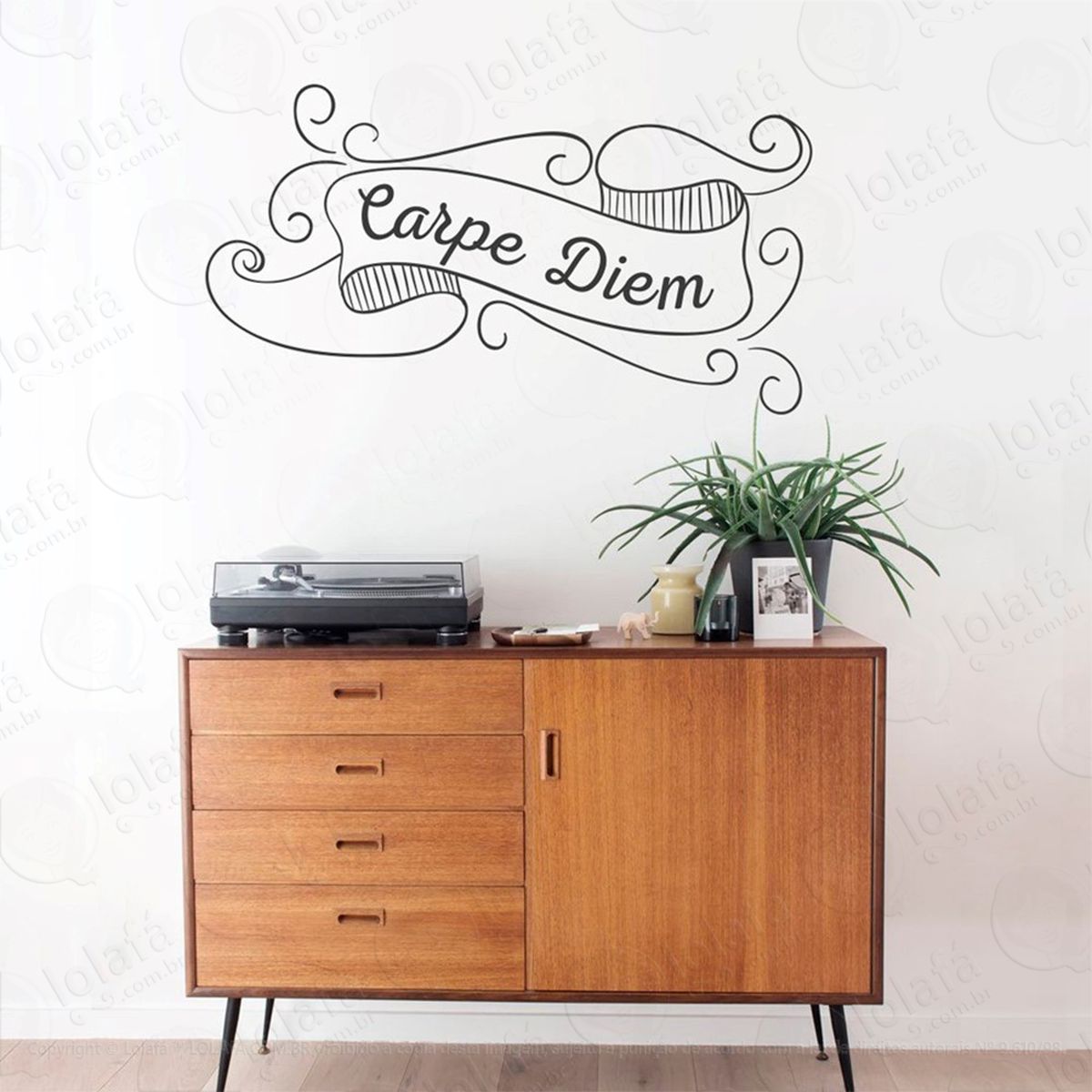 carpe diem adesivos de parede frases mod:144