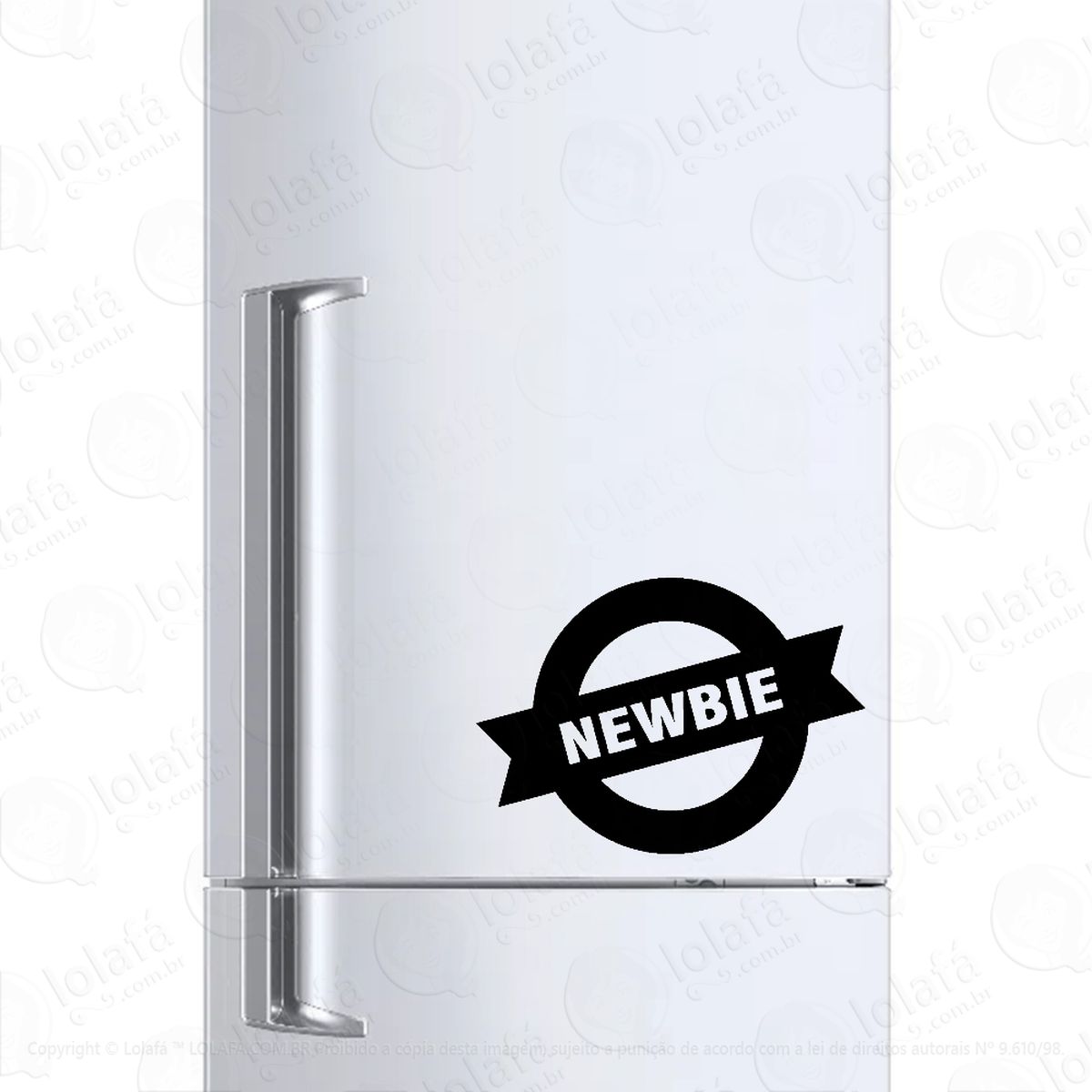 Adesivo Para Geladeira Newbie Selo Jogador Mod:1585