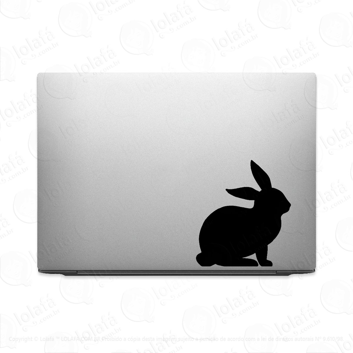 adesivo tablet notebook pc coelho bunny coelhinho páscoa mod:1984
