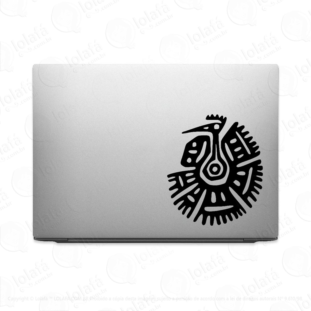 Adesivo Tablet Notebook Pc Abutre Pássaro Perú Mod:2018