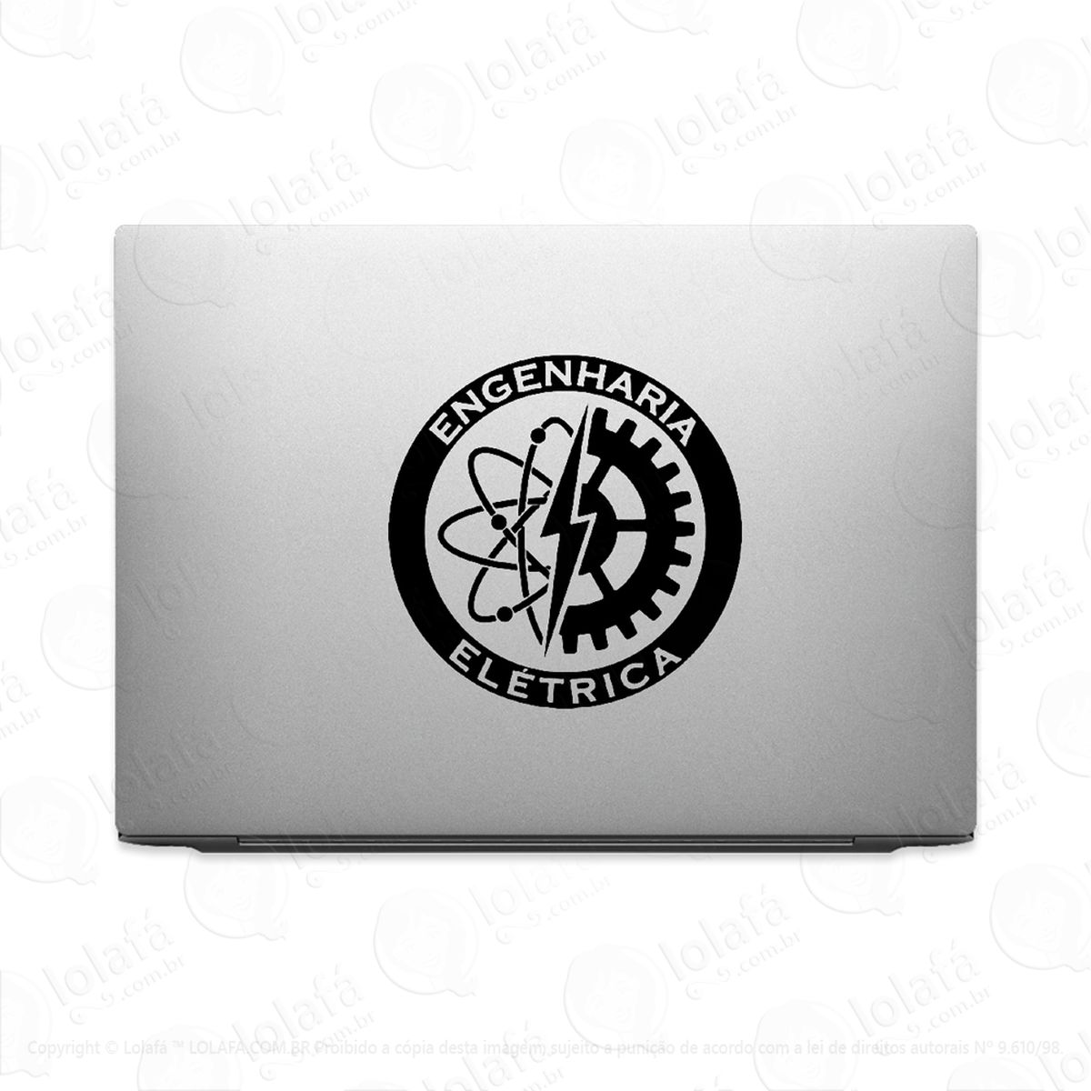 Adesivo Tablet Notebook Pc Profissão Engenharia Elétrica Mod:2308