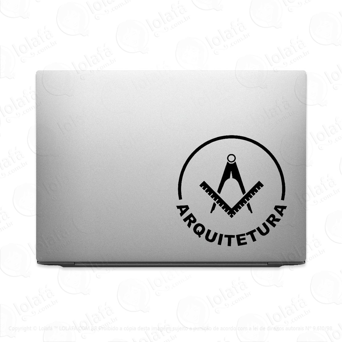 Adesivo Para Notebook Arquitetura Profissão Arquiteto Mod:2387