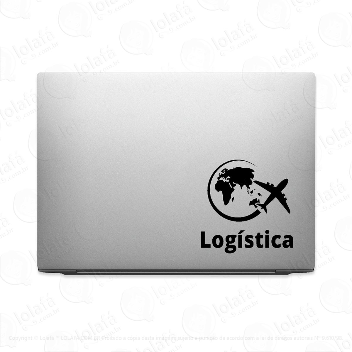 Adesivo Para Notebook Logística Curso Faculdade Mod:2394