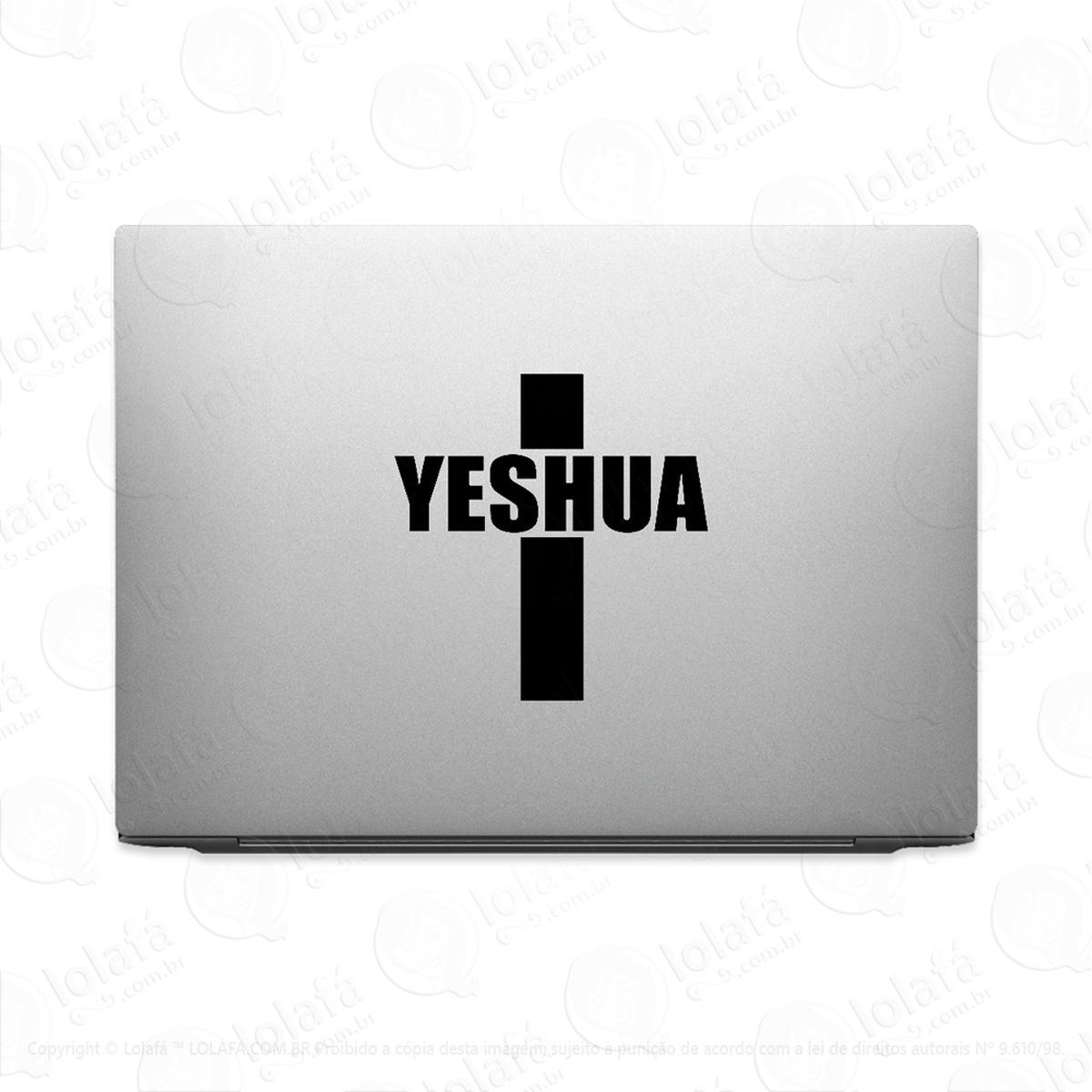 Adesivo Para Notebook Yeshua Salvador Jesus Mod:2396