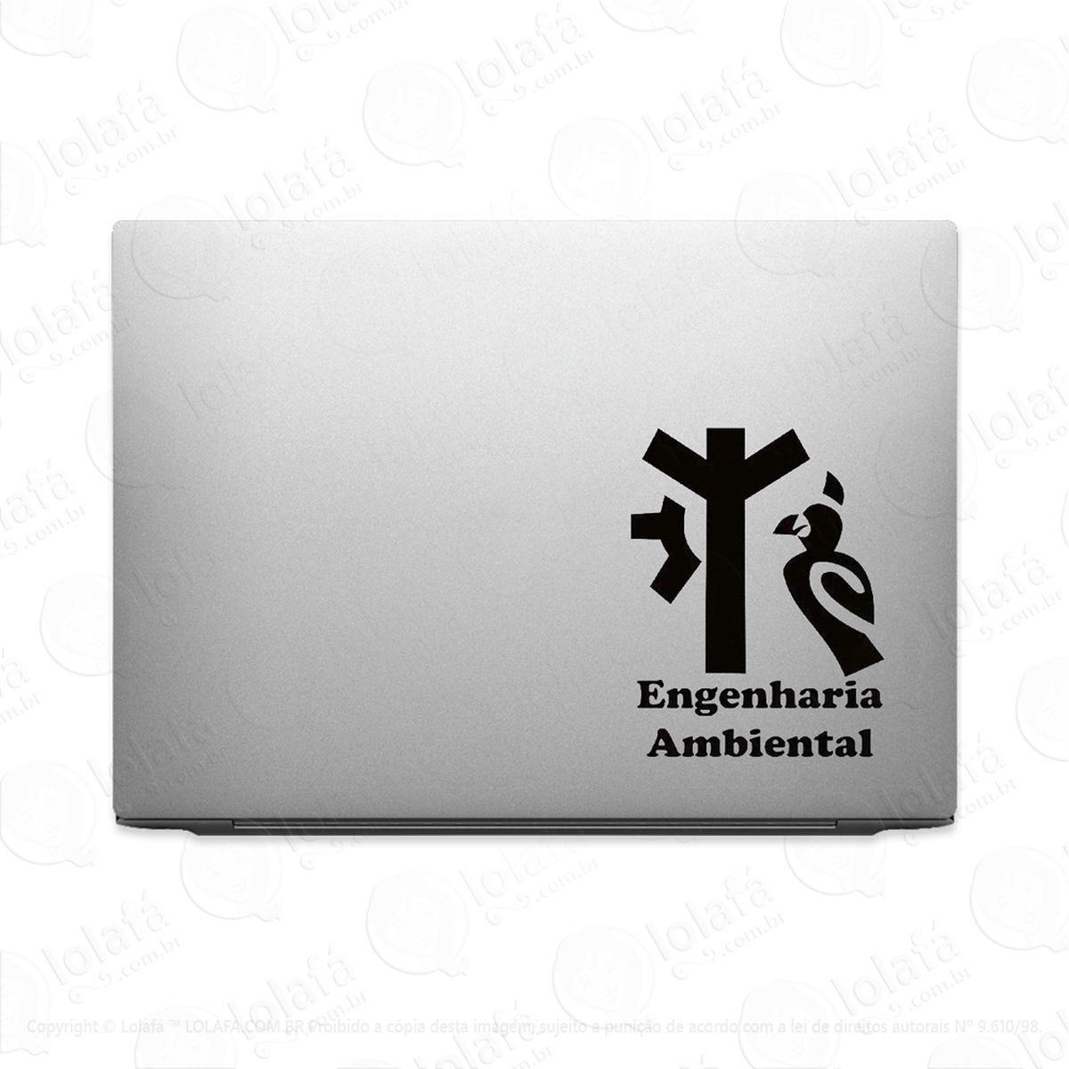 Adesivo Para Notebook Engenharia Ambiental Mod:2413