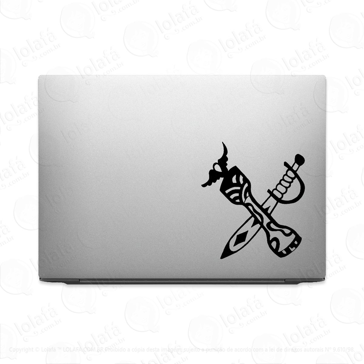 Adesivo Para Notebook Oxaguian Umbanda Orixá Mod:2414
