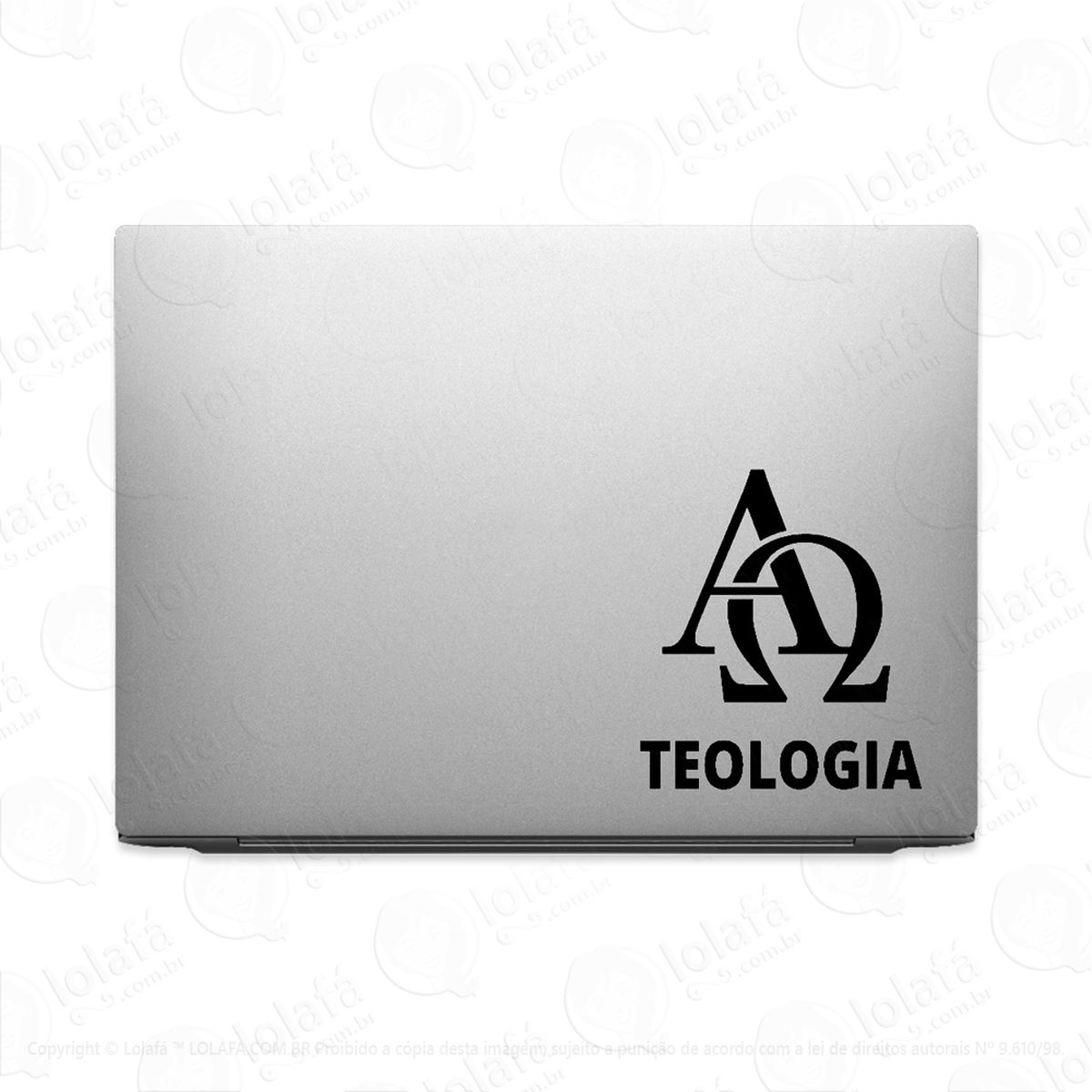 Adesivo Para Notebook Curso Faculdade Teologia Mod:2496