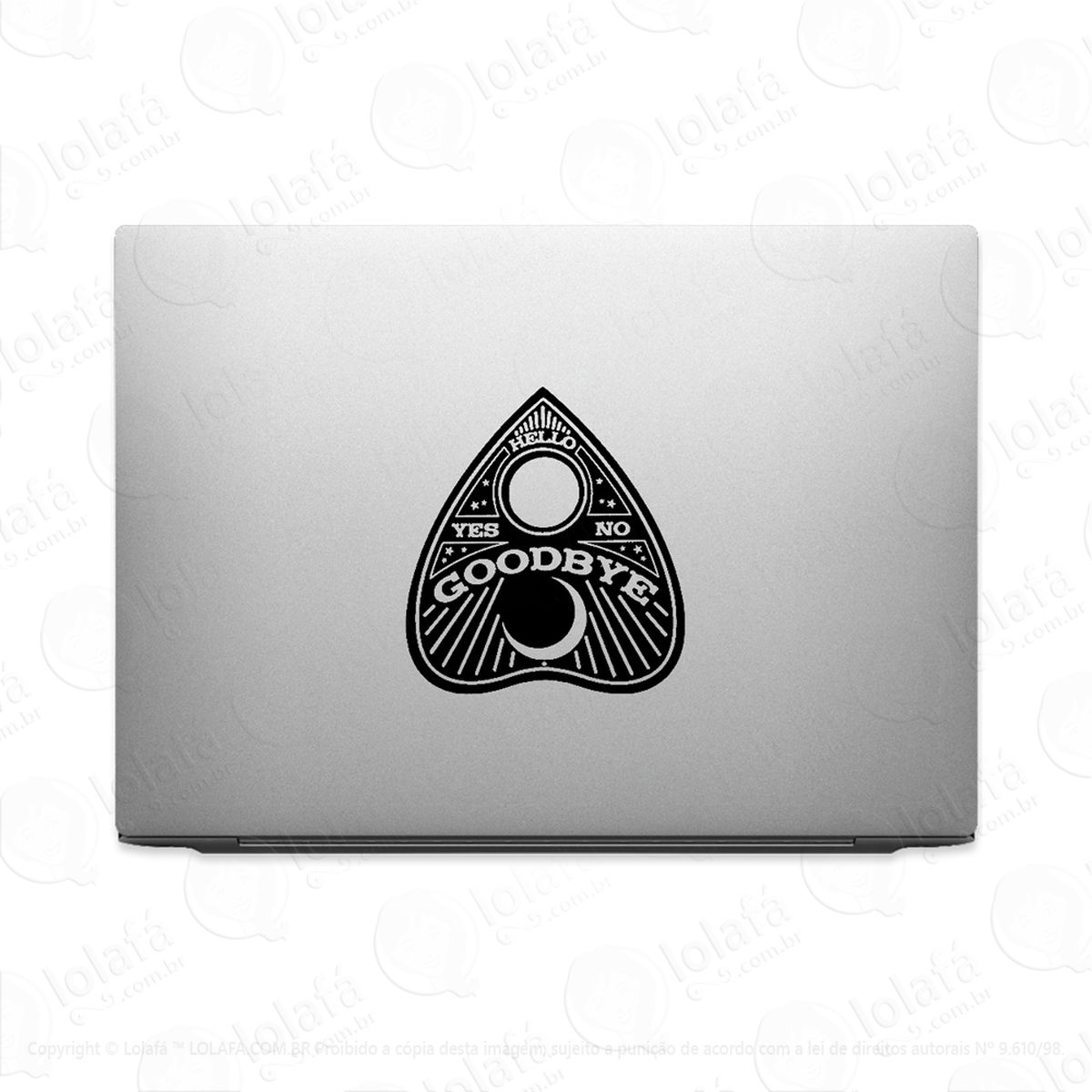 Adesivo Para Notebook Ouija Marcador Mod:2553