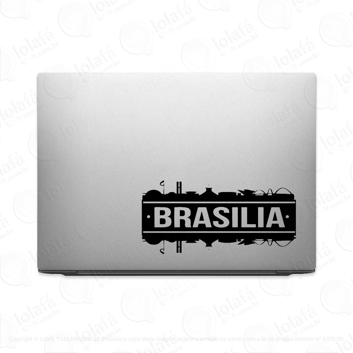 Adesivo Para Notebook Brasília Cidades Paisagens Mod:2560