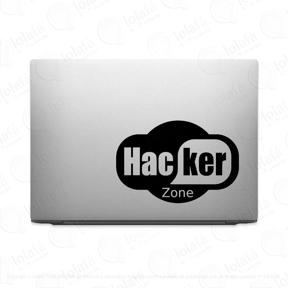 Adesivo Para Notebook Hacker Zone Mod:2572