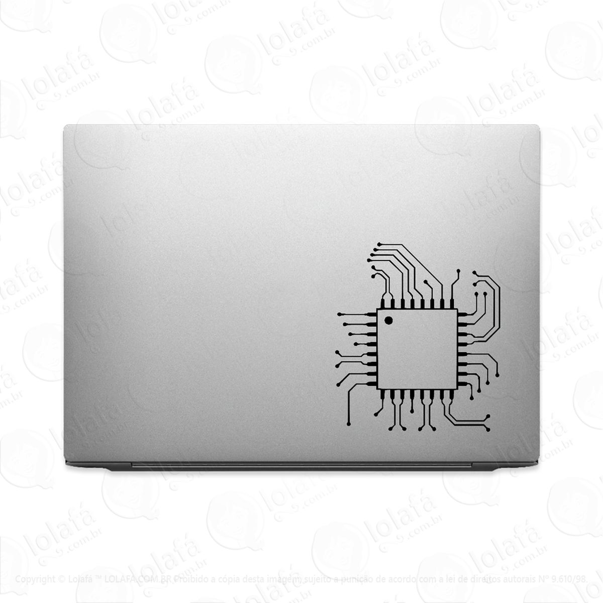 Adesivo Para Notebook Circuito Microcontrolador Mod:2574