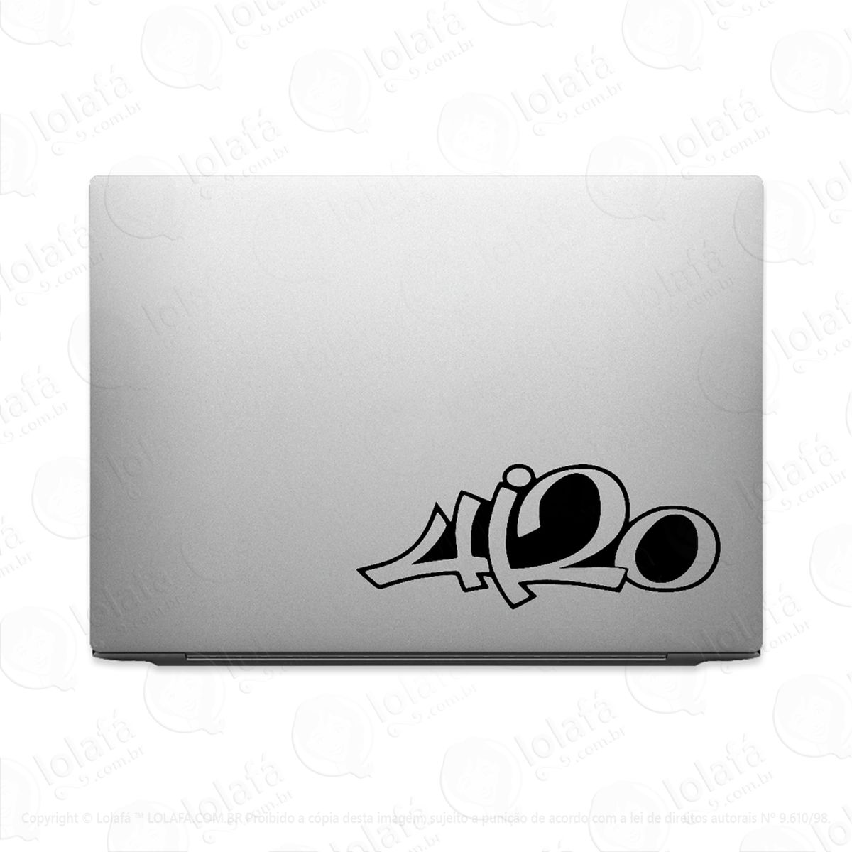 Adesivo Para Notebook 4i20 - 4:20 Mod:2615