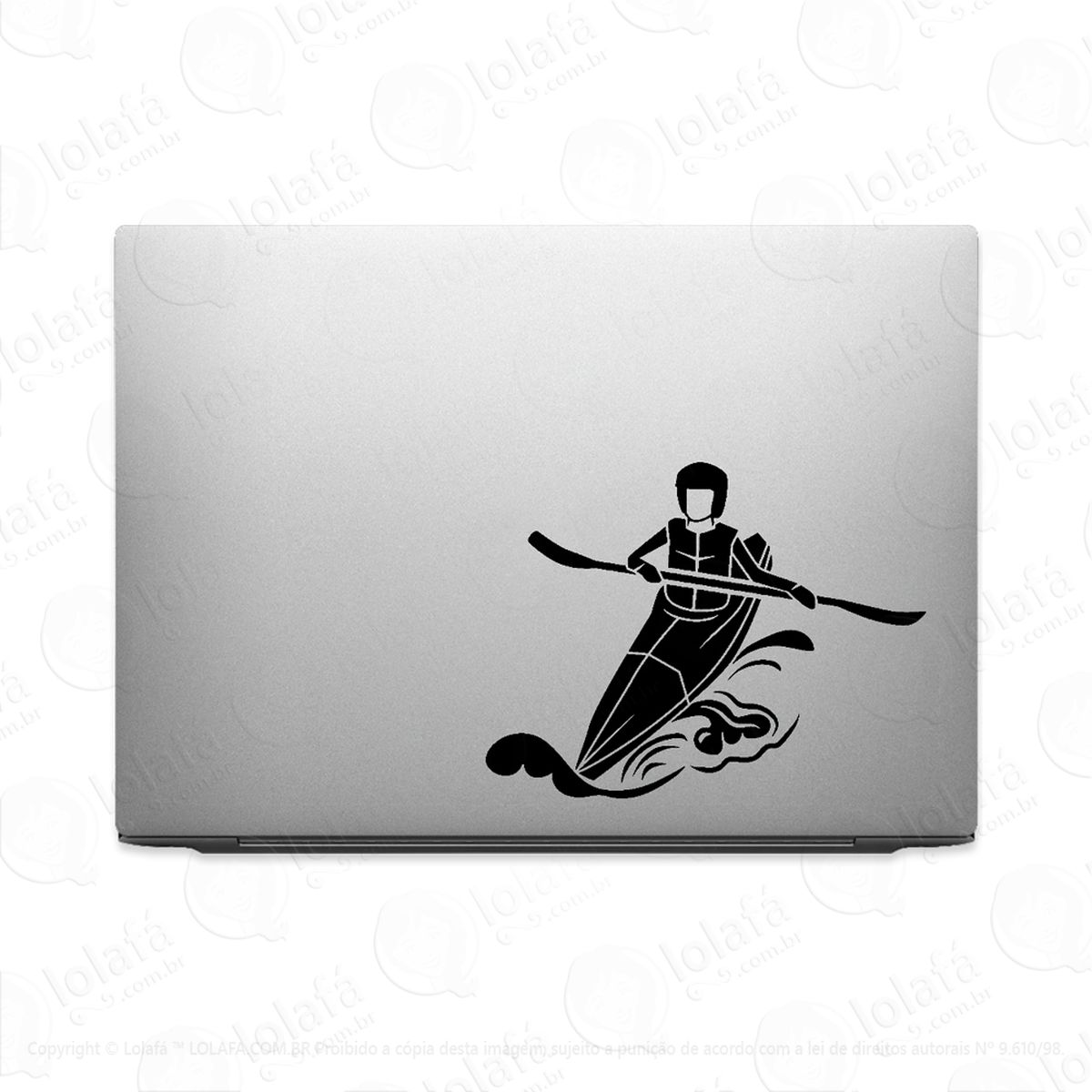 Adesivo Para Notebook Esporte Radical Single Rafting Mod:2729