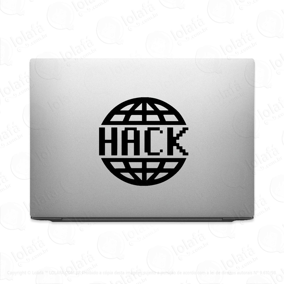 Adesivo De Notebook Hack Web Hacker Mod:2760