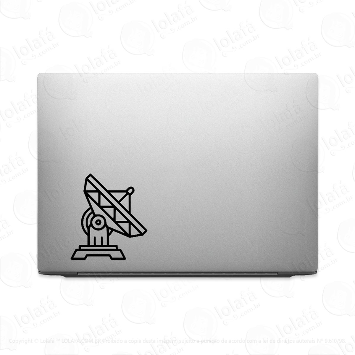 Adesivo Para Notebook Antena De Satélite Mod:2815