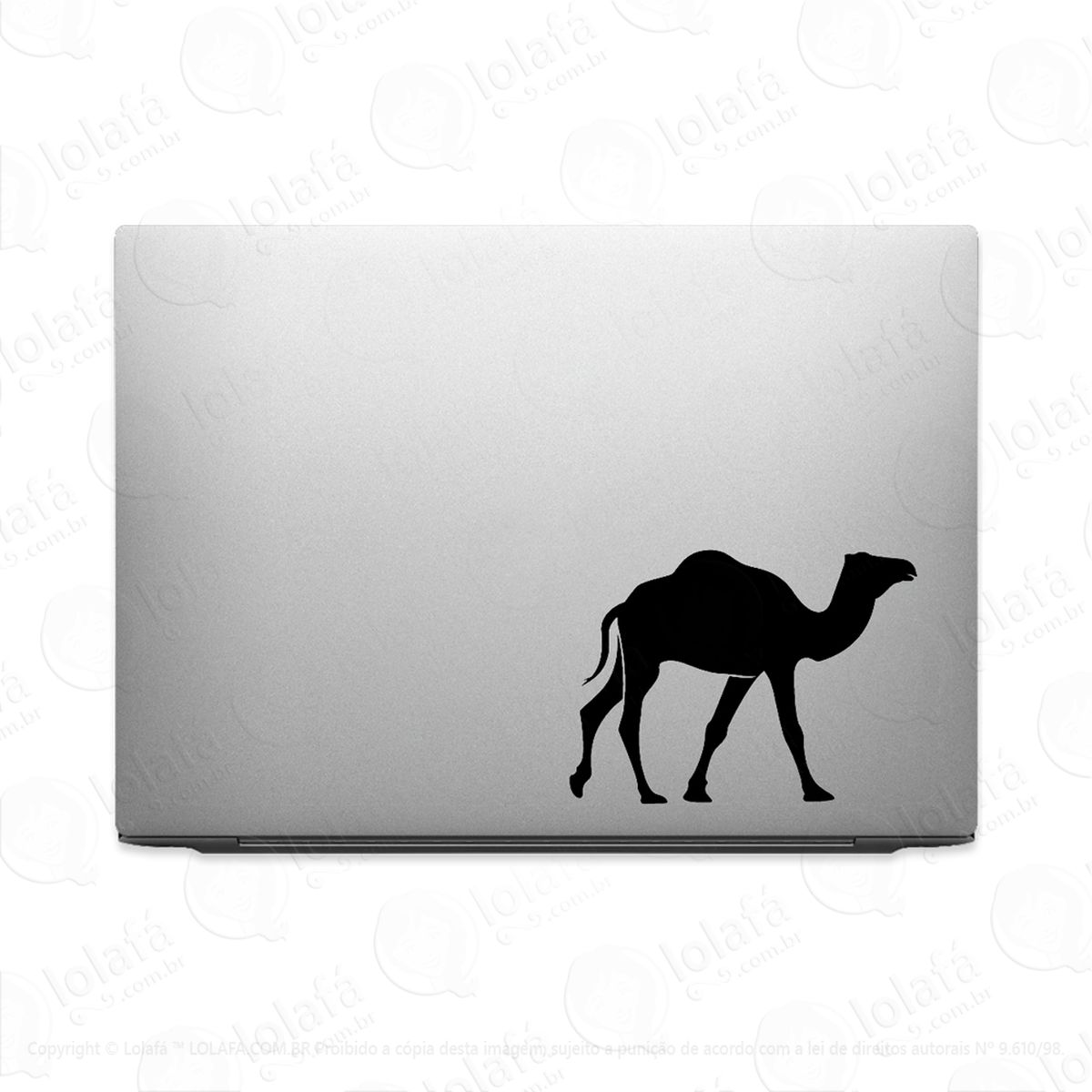 Adesivo Para Notebook Camelo Caminhando Mod:2826