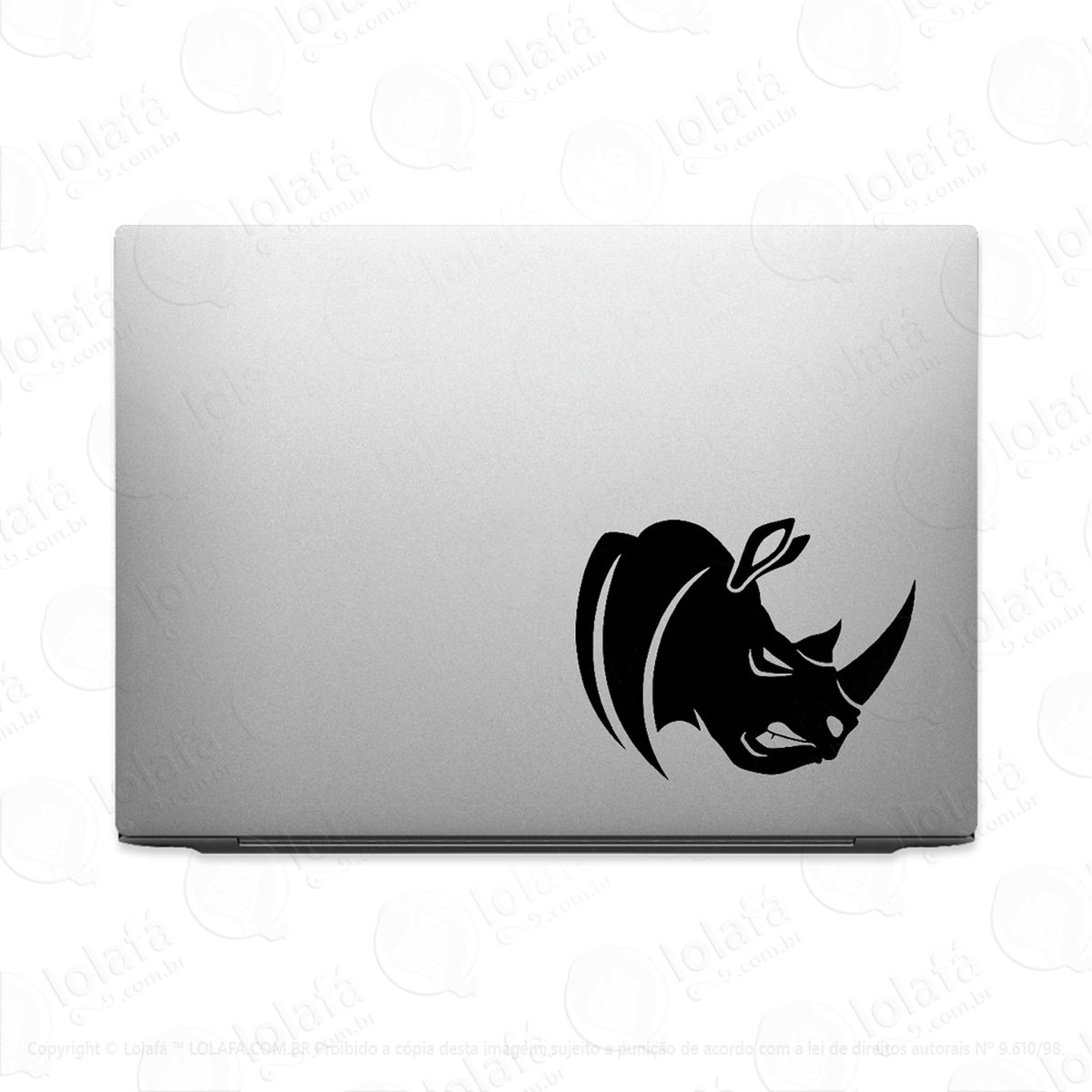 Adesivo Para Notebook Rinoceronte Mod:2827
