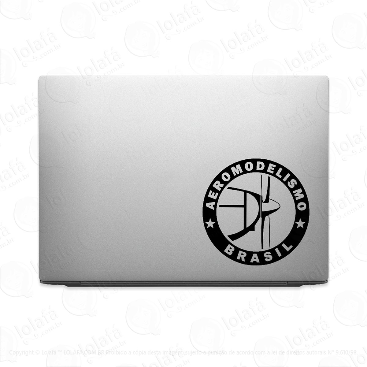 Adesivo Para Notebook Aeromodelismo Brasil Mod:2831