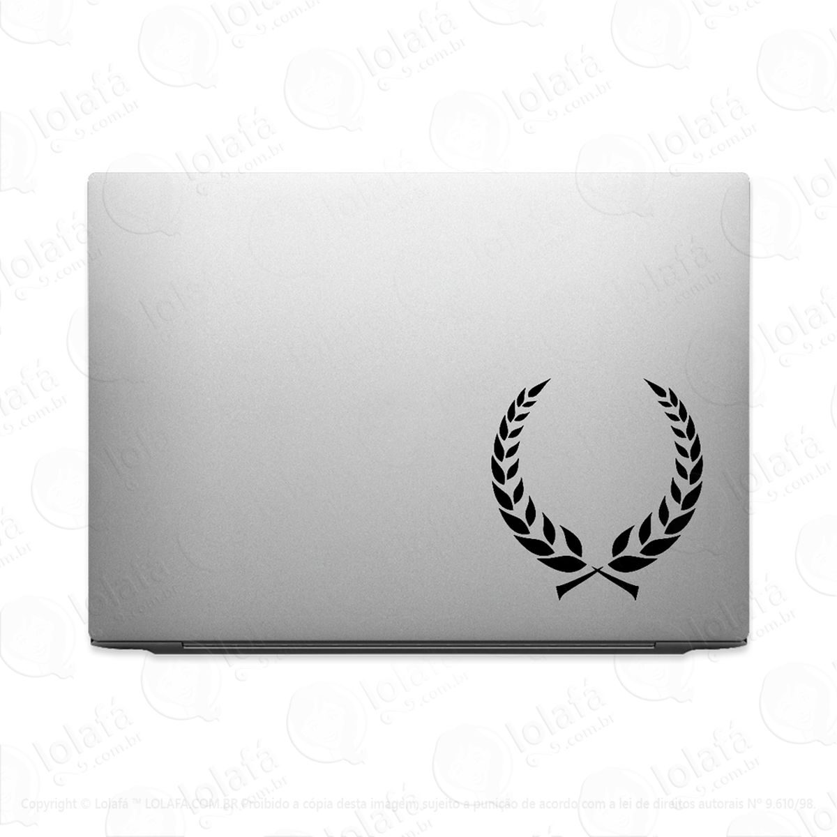 Adesivo Para Notebook Coroa De Louros Da Vitória Mod:2903