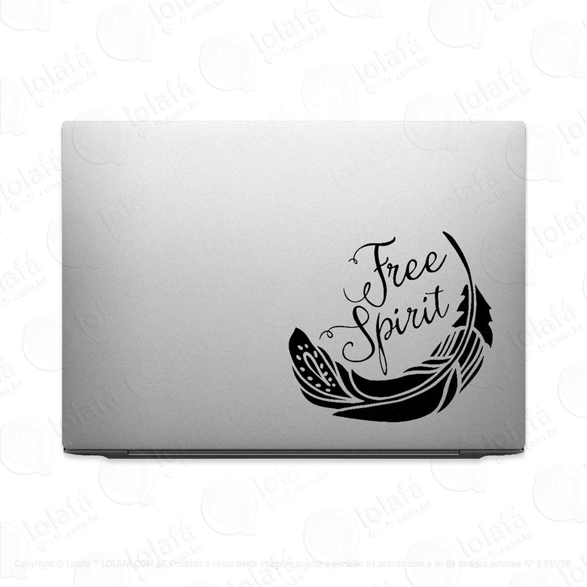 Adesivo Para Notebook Espírito Livre Mod:3080