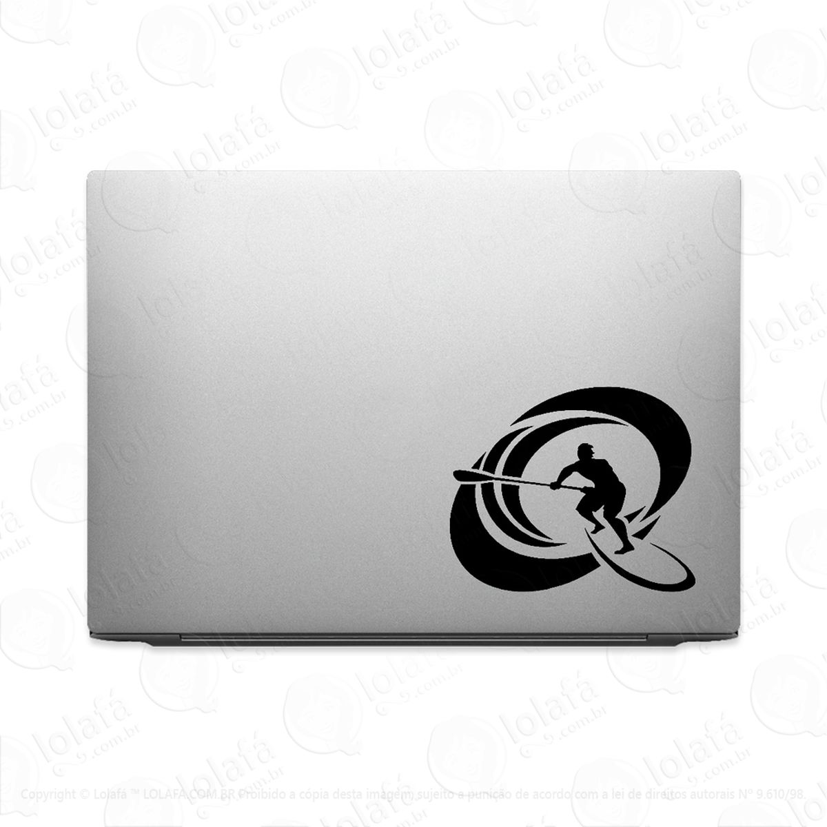 Adesivo Para Notebook Stand Up Surf No Tubo Mod:3090