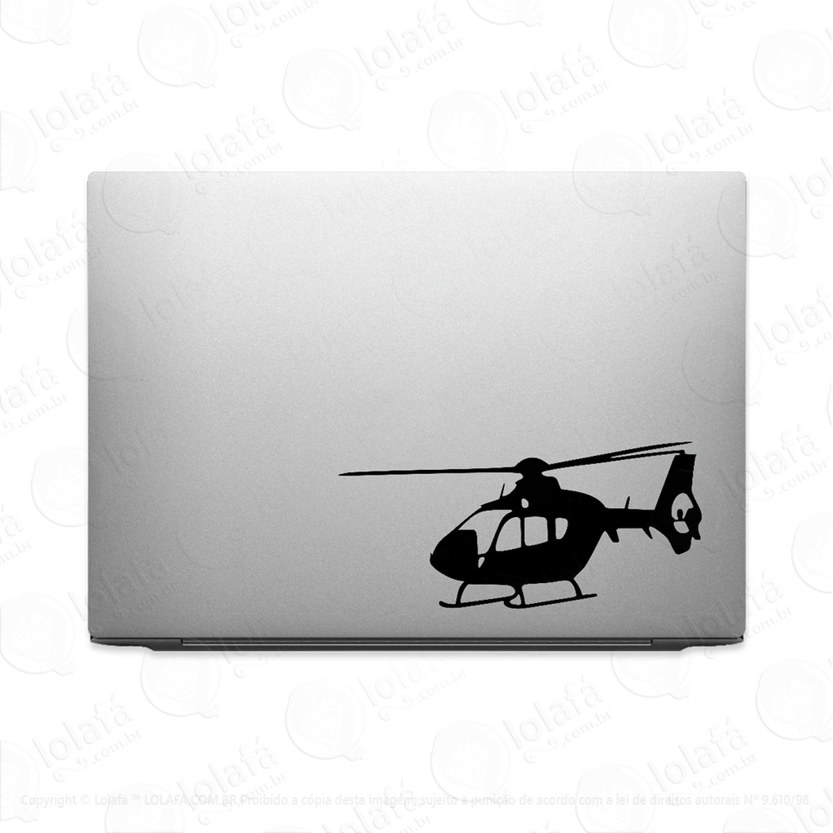 Adesivo Para Notebook Helicóptero Airbus Ec135 Mod:3134