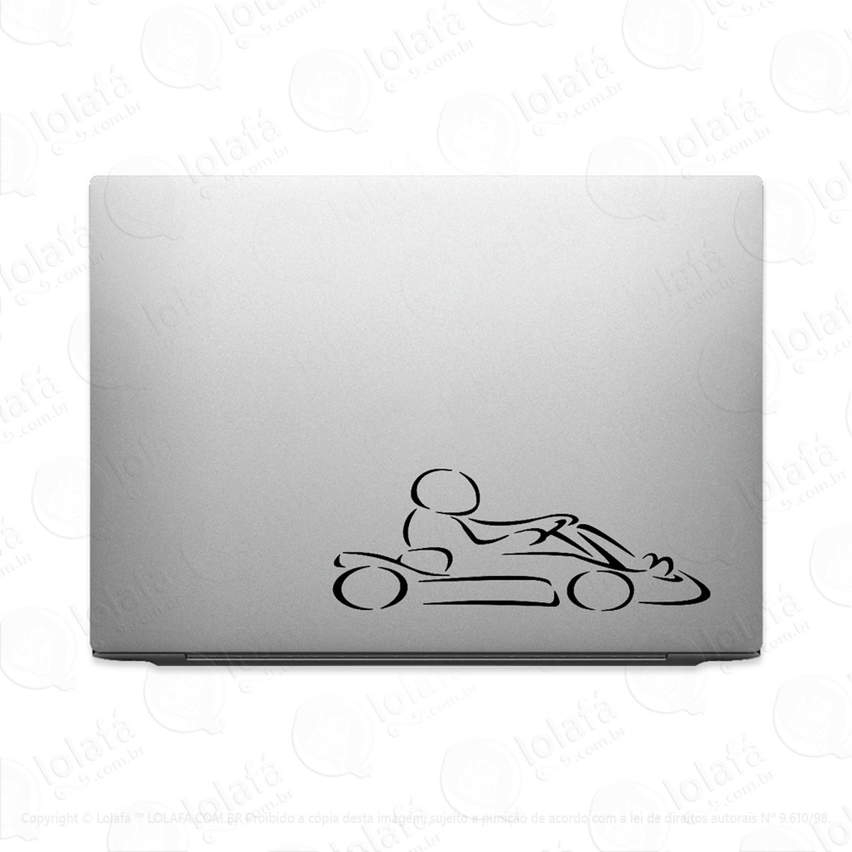 Adesivo Para Notebook Kart Racing Mod:3240