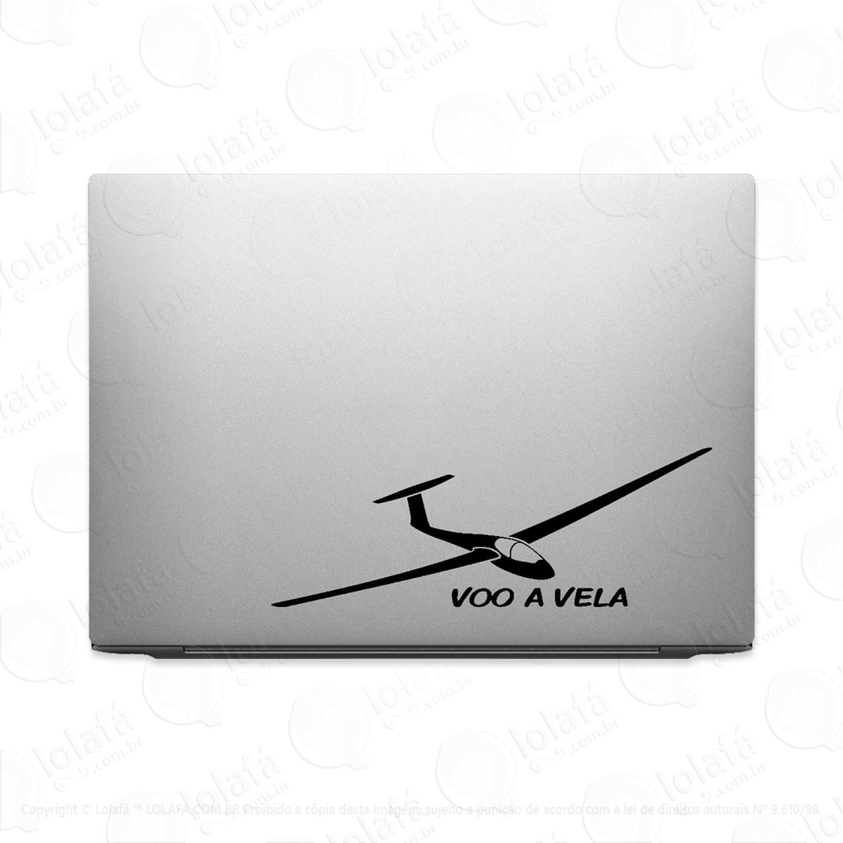 Adesivo Para Notebook Aeromodelismo Voo A Vela Mod:3361
