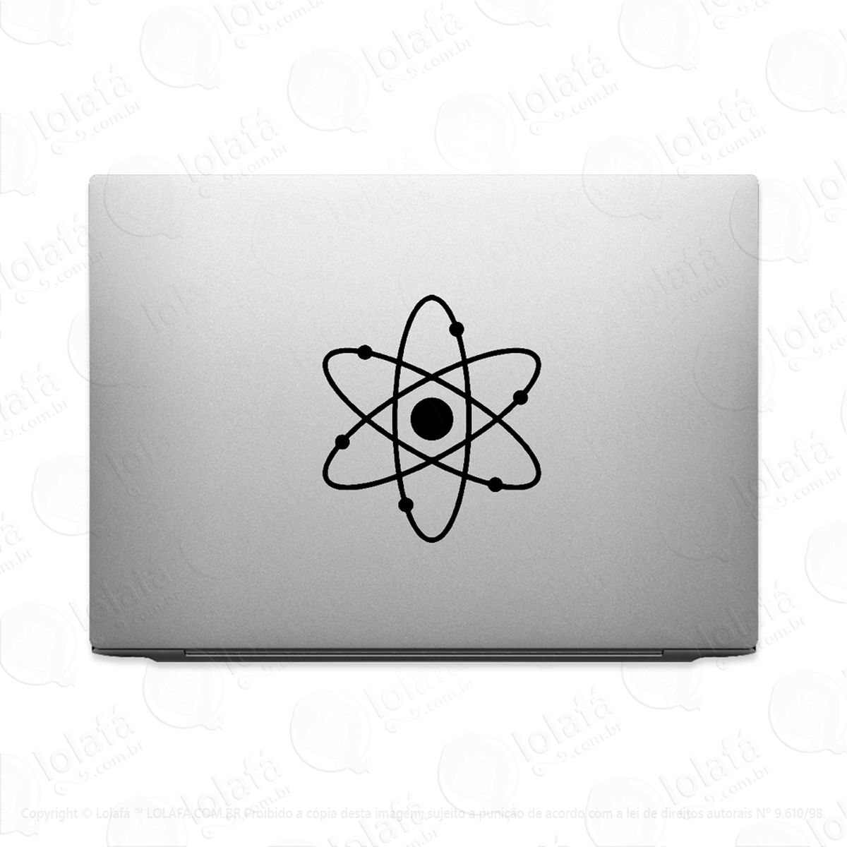 Adesivo De Notebook Átomo Mod:3447