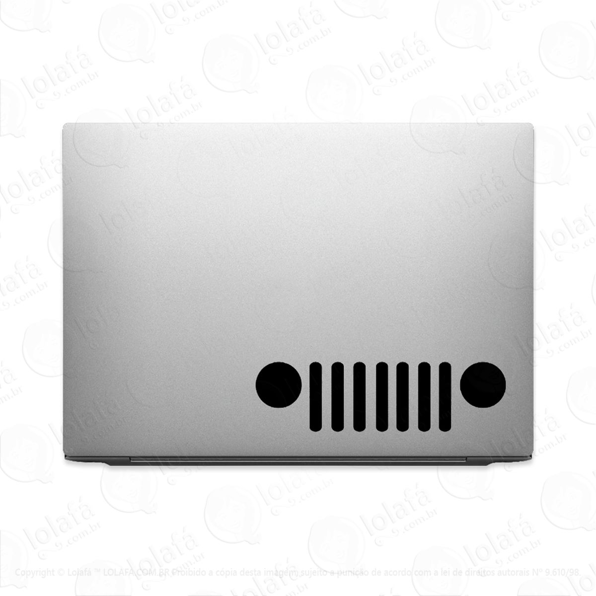 Adesivo Para Notebook Jeep Cherokee Compass Renegade Mod:3470