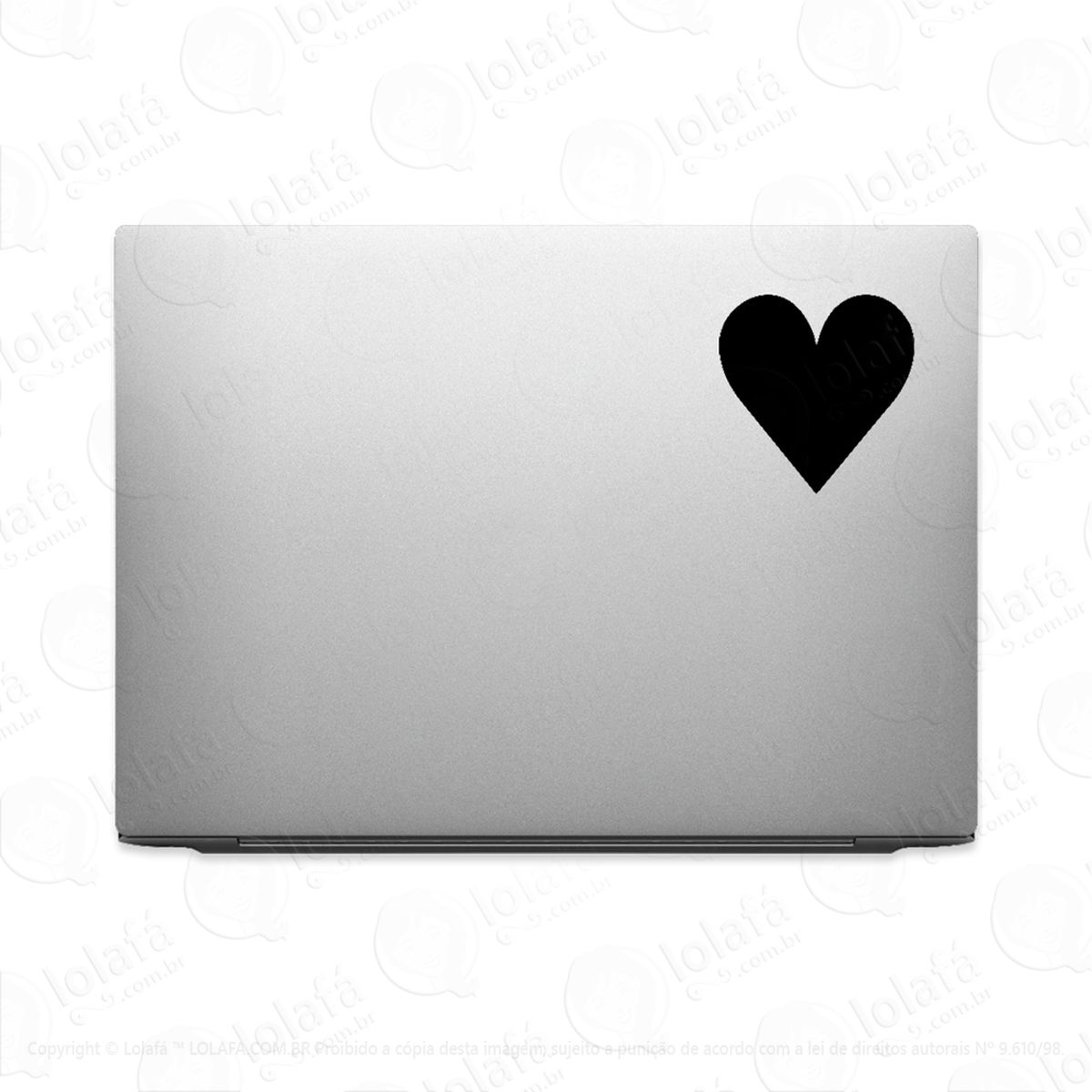 Adesivo Para Notebook Naipe De Copas Cartas Baralho Mod:3510