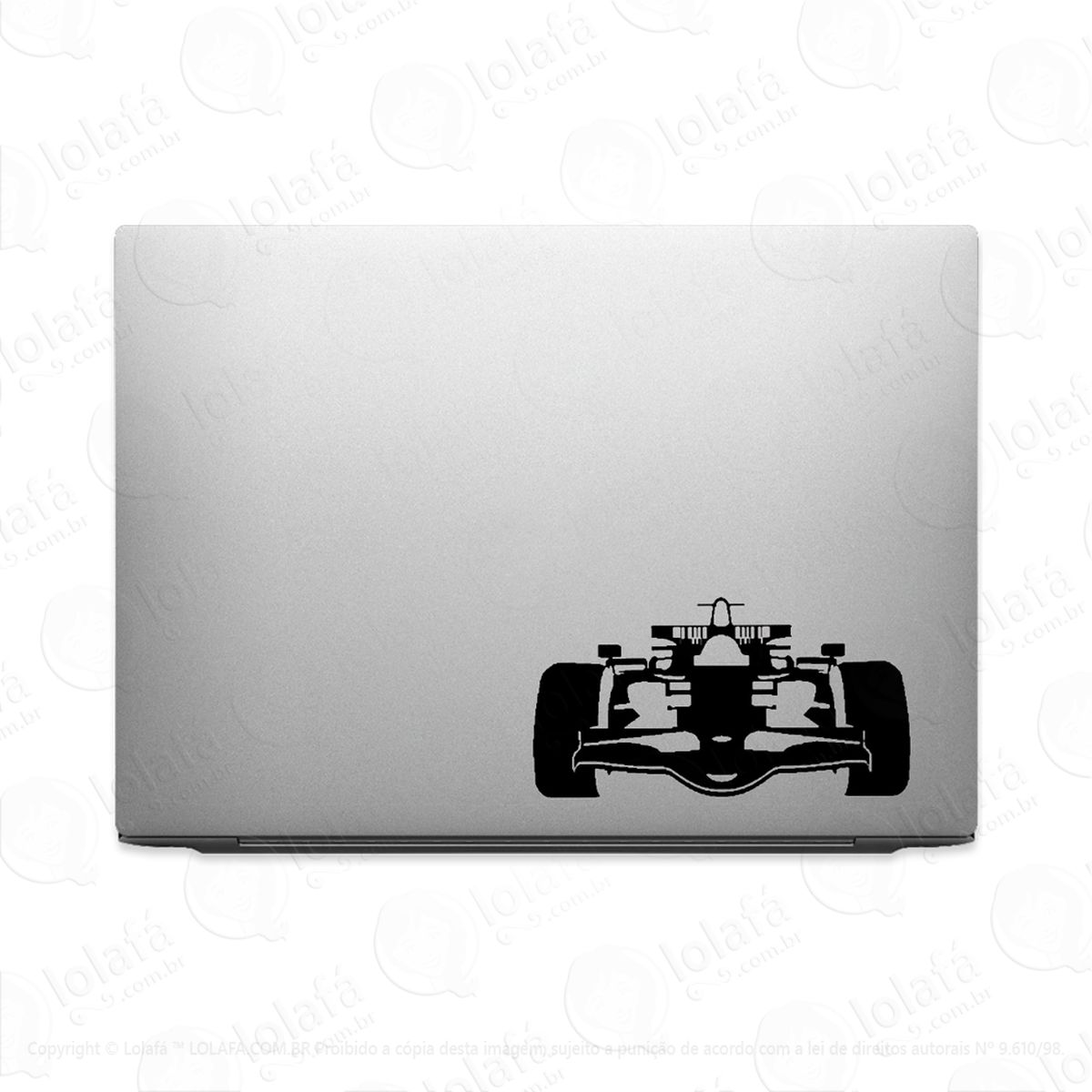 Adesivo Para Notebook Carro De Corrida De Fórmula 1 Mod:3531