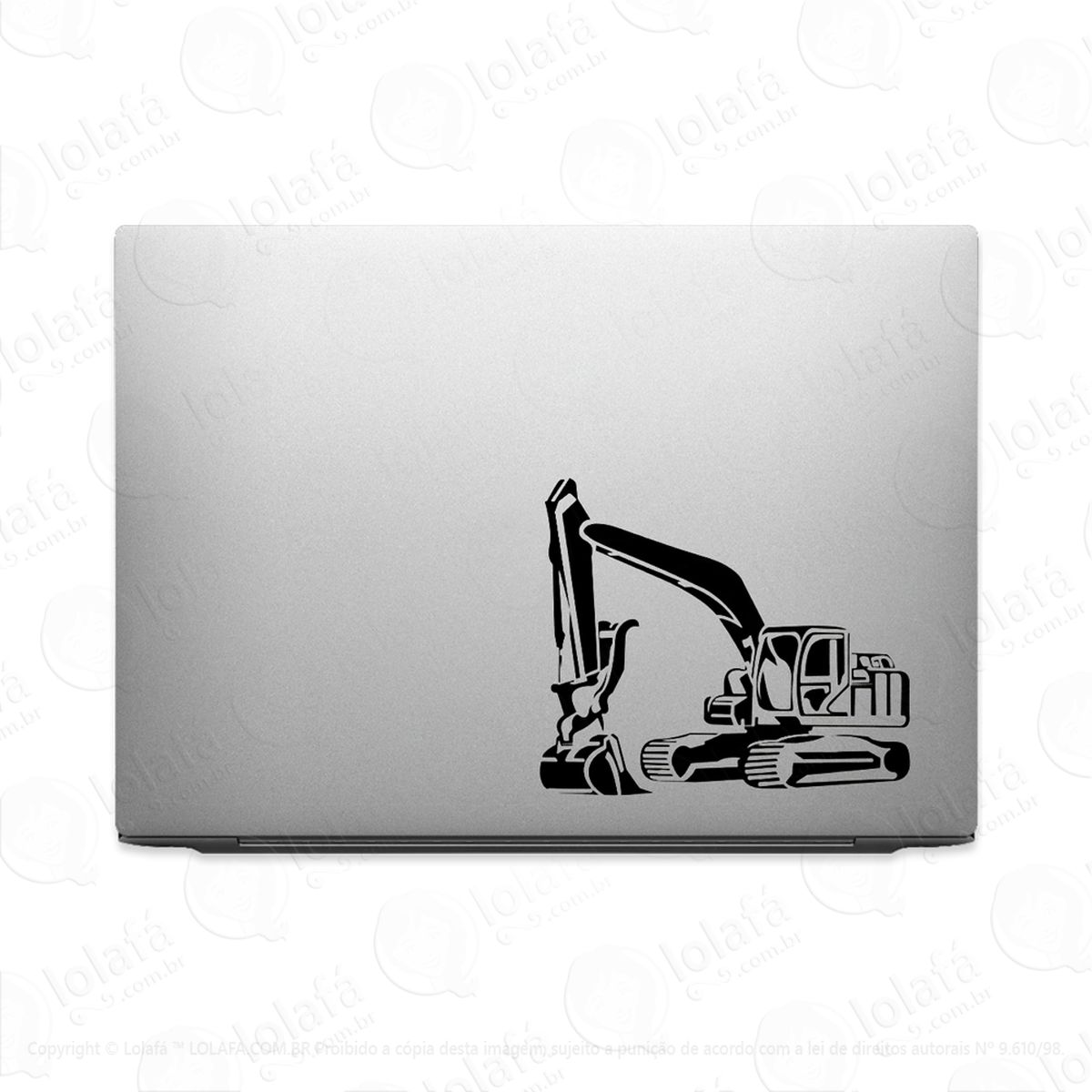 Adesivo Para Notebook Construtora Profissão De Construtor Mod:3546