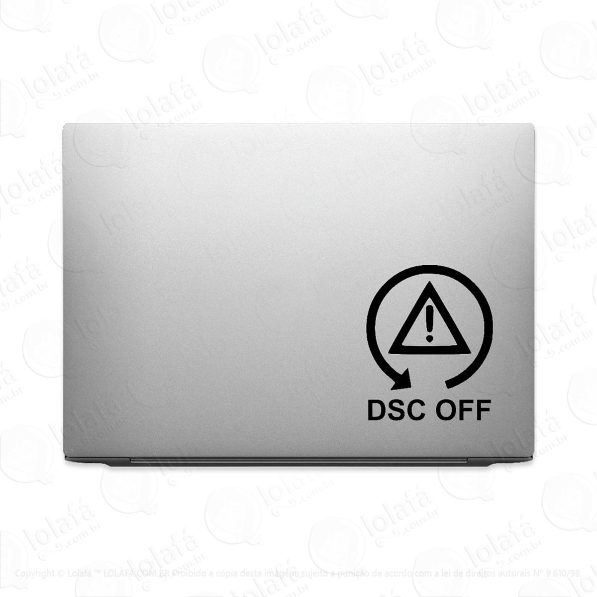Adesivo Para Notebook Dsc Off Mod:3556