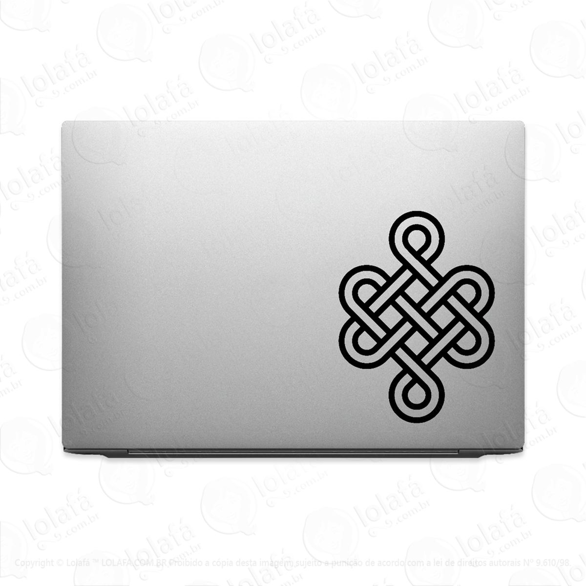 Adesivo Para Notebook Nó Eterno Mod:3608