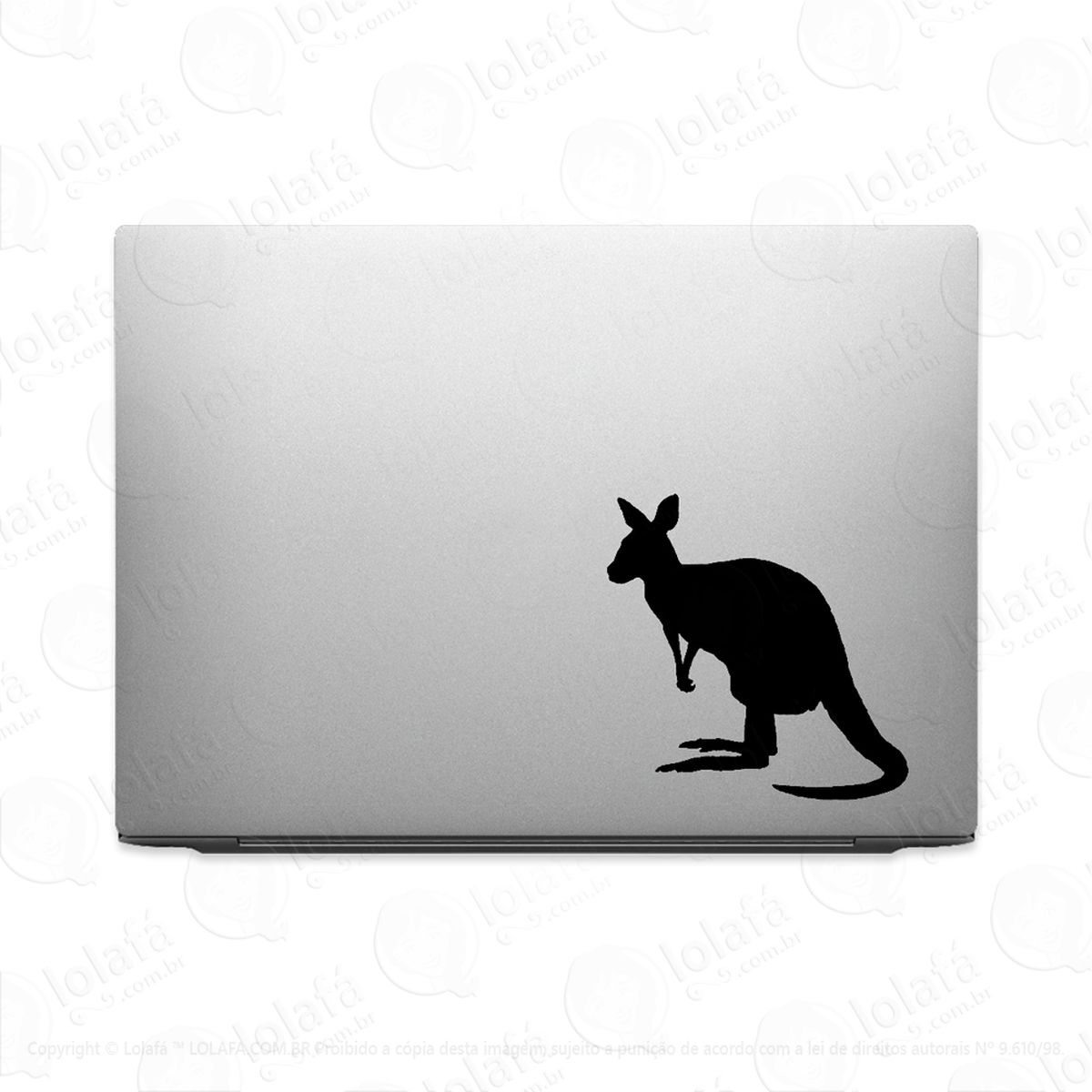 Adesivo Para Notebook Canguru De Pé Mod:3618