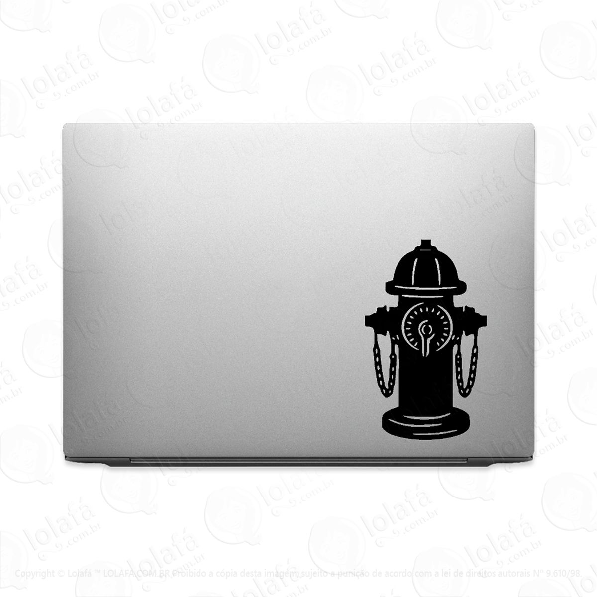 Adesivo Para Notebook Hidrante Anti-incêndio Mod:3654