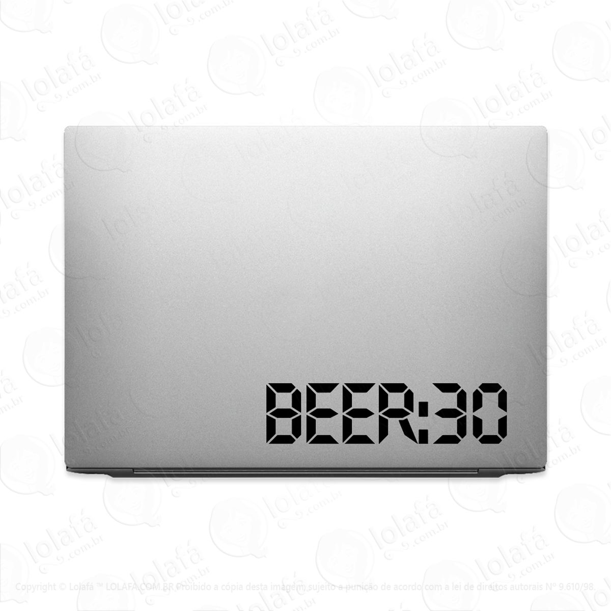 Adesivo Para Notebook Beer Time Hora Da Cerveja Mod:3717