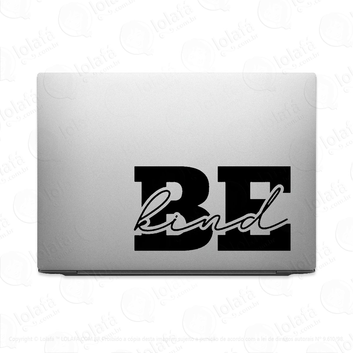 Adesivo Para Notebook Be Kind - Seja Gentil Mod:3811