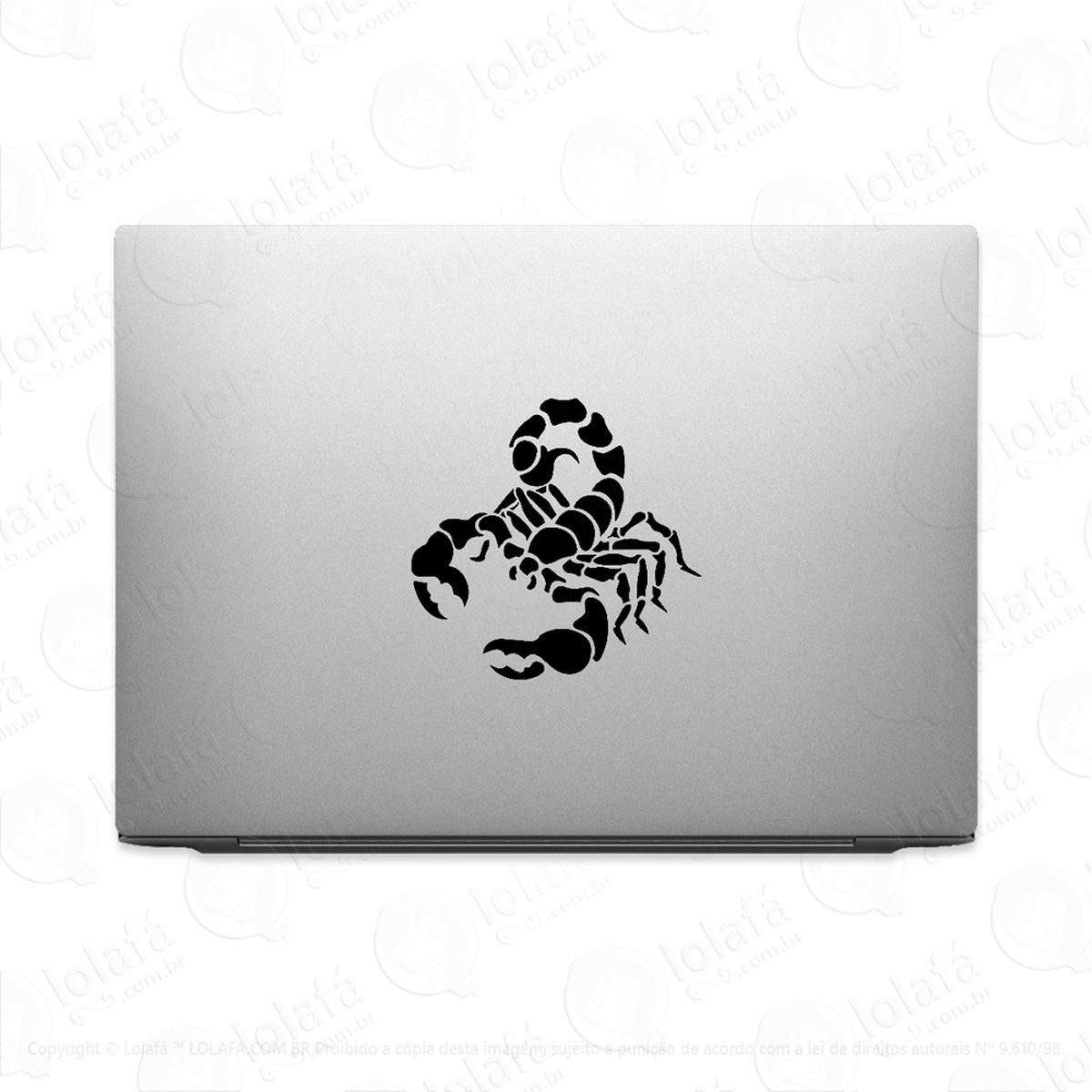 Adesivo De Notebook Escorpião Mod:3828