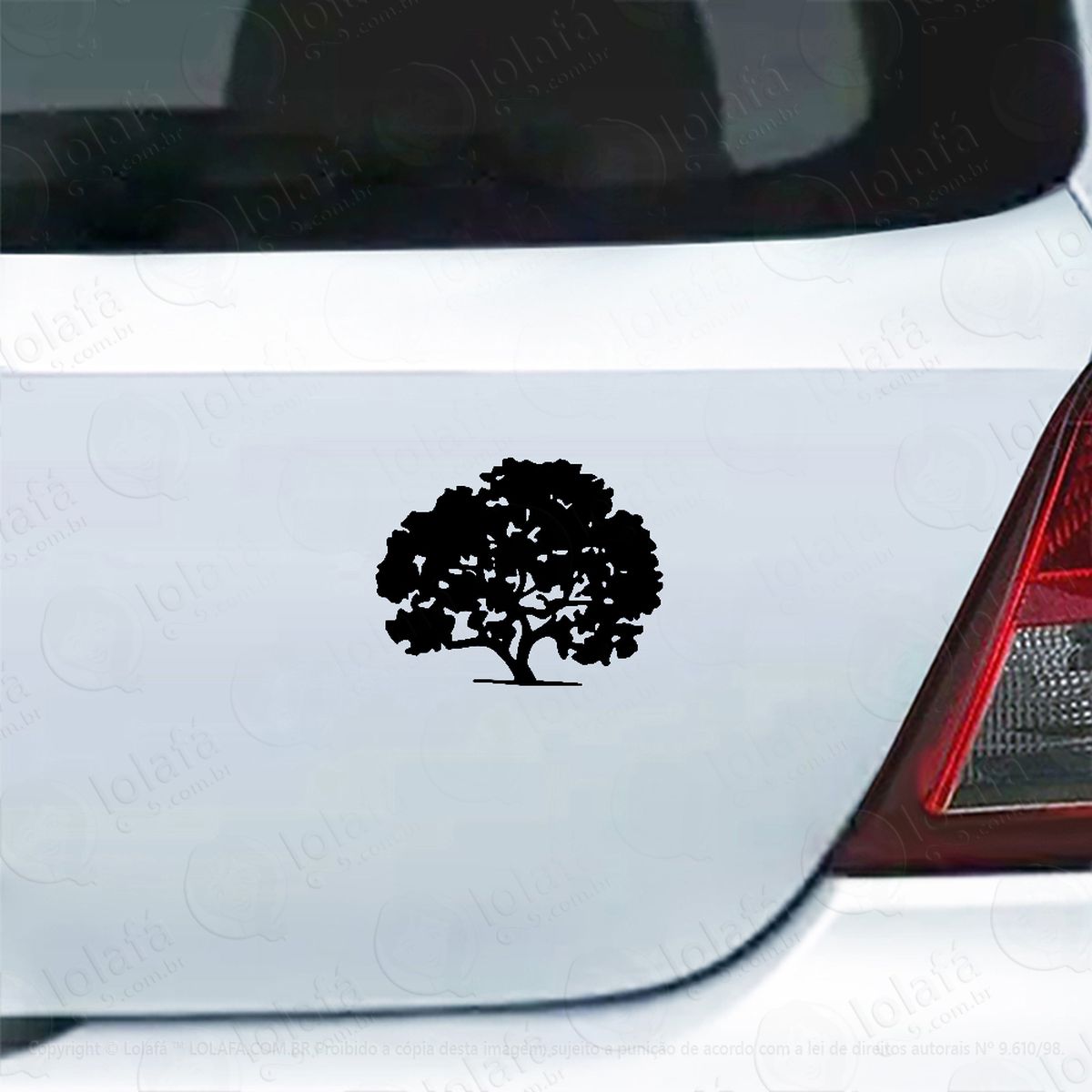 Adesivo Carro Moto Vidro Árvore Natureza Mod:4438