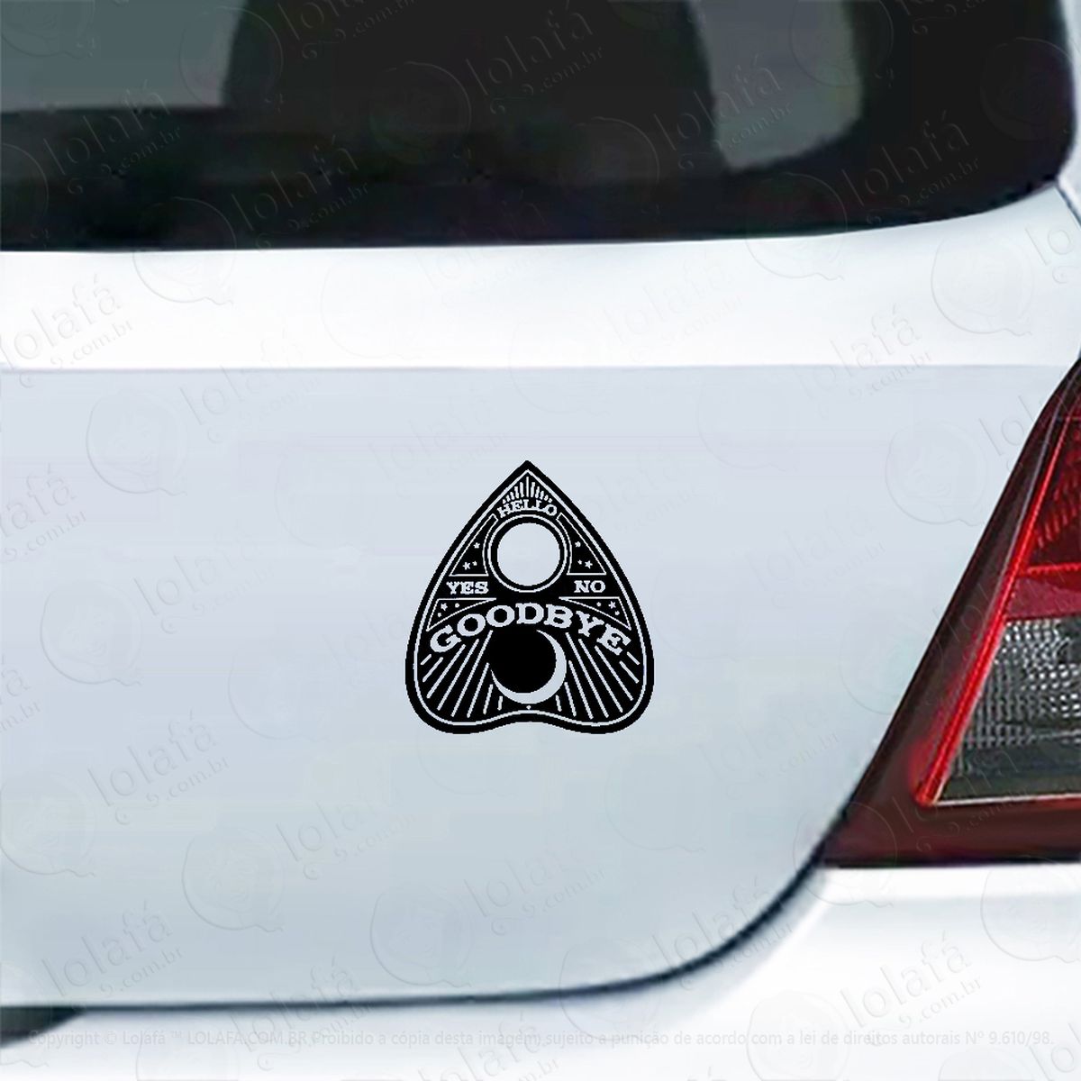 Adesivo Para Carro Ouija Marcador Mod:5308