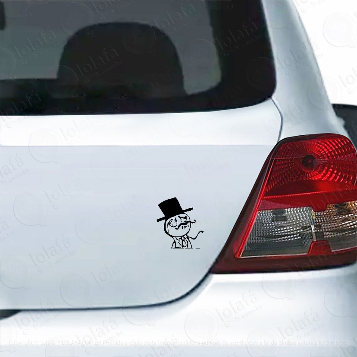 Adesivo Para Carro Meme Like A Sir Lord Mod:5500