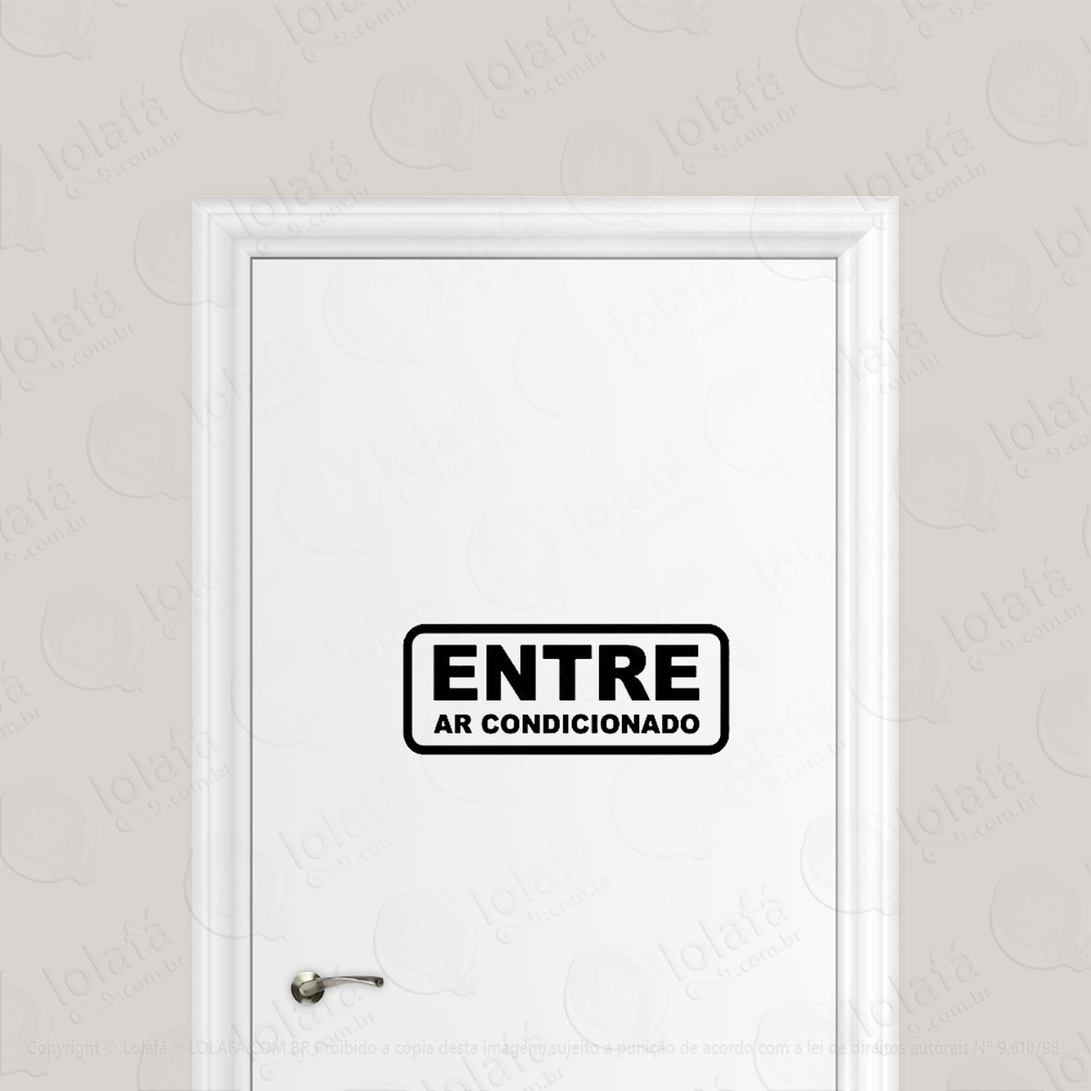 adesivo para porta vitrine vidro loja entre ar condicionado adesivos para porta mod:6513