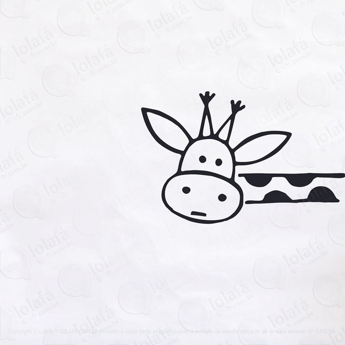 Adesivo Girafa Mod:150