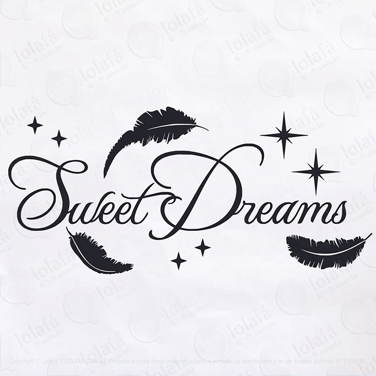 adesivo sweet dreams mod:195